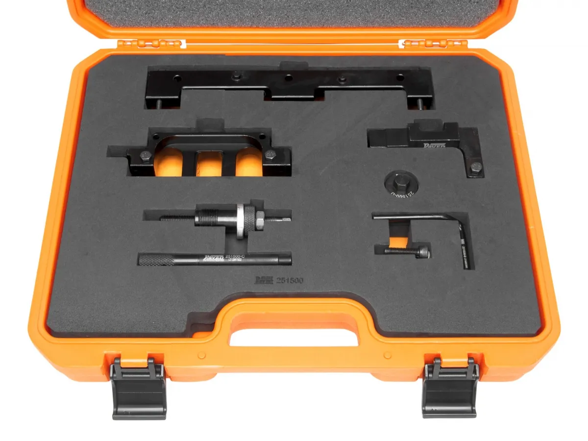 Kit de Ferramentas para Sincronismo do Motor BMW 2.0 16V N46 e N46T Raven 251500 Imagem