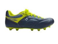 Ref: 11300 - Chuteira Campo Diavolo Atenas Grafite/Amarelo