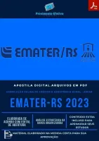 Apostila EMATER RS Extensionista Rural Engenharia Florestal Prova 2023