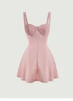 SHEIN MOD Vestido cami bustiê sólido - Foto 2