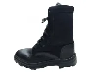 Ref: 340CL - Coturno Couro e Lona 34 ao 45 - Foto 4