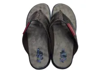Ref: 9072 - Chinelo de Dedo em Couro - Foto 5