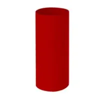 Cesto de Lixo 23 Litros Vermelho- Sem Tampa