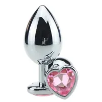 PLUG ANAL FORMATO CORAÇÃO CORES - TAMANHO G.                                                                                                                        LIBYSEXSHOP - Foto 5