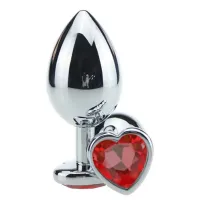 PLUG ANAL FORMATO CORAÇÃO CORES - TAMANHO G.                                                                                                                        LIBYSEXSHOP - Foto 7