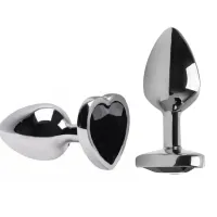PLUG ANAL FORMATO CORAÇÃO CORES - TAMANHO G.                                                                                                                        LIBYSEXSHOP - Foto 8
