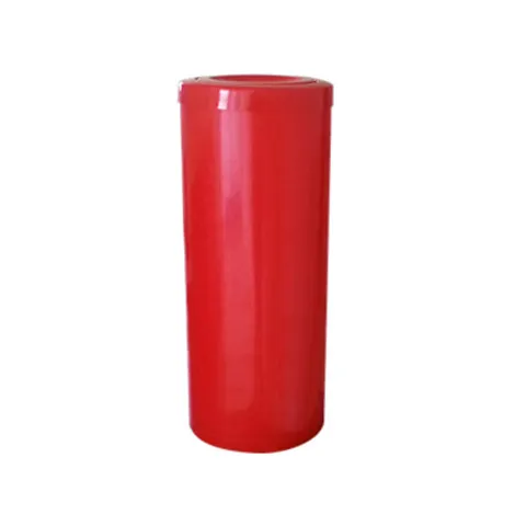 Cesto de Lixo 23L c/ Tampa Flip Top - Vermelho -Gruplast Imagem