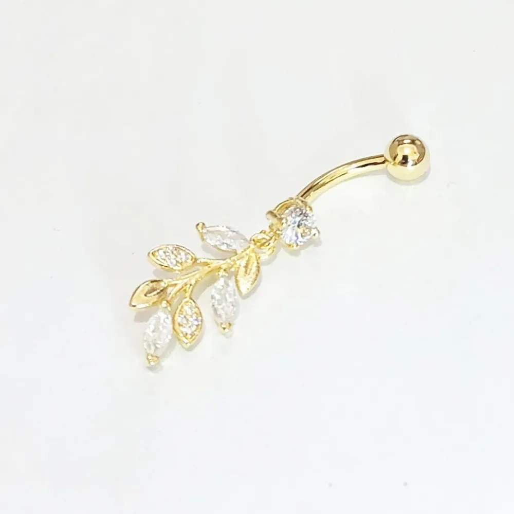 Banana Bell Aço Banho de Ouro - MRAMO PING 021