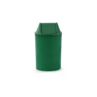 Cesto de Lixo 15L com Tampa Basculante  Verde