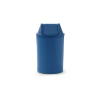 Cesto de Lixo 15L com Tampa Basculante Azul
