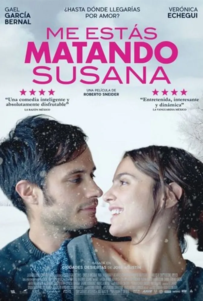Estás me Matando Susana (2016) Roberto Sneider DVD - legendas em português Imagem