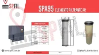 ELEMENTO FILTRANTE AR SPA95