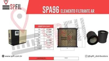 ELEMENTO FILTRANTE AR SPA96
