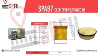 ELEMENTO FILTRANTE AR SPA97