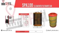 ELEMENTO FILTRANTE AR SPA100