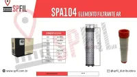 ELEMENTO FILTRANTE AR SPA104