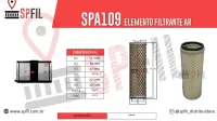 ELEMENTO FILTRANTE AR SPA109