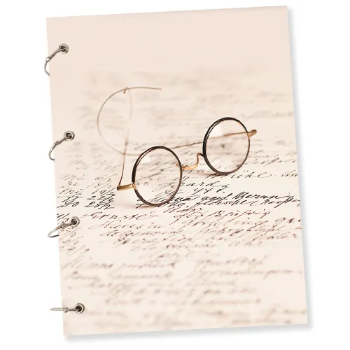 Caderno Argolado Cartas