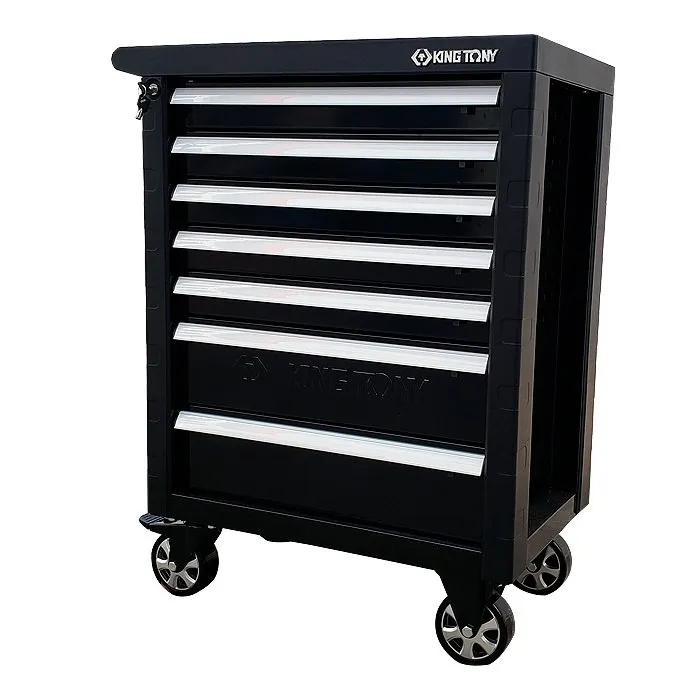 Carrinho  para Ferramentas 7 gavetas Starter  com 153 peças  VERMELHO King Tony