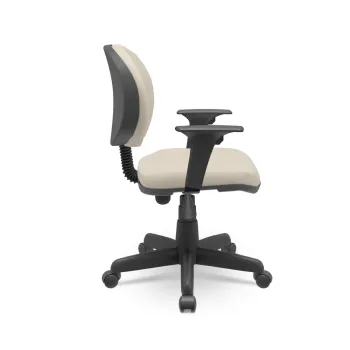 Cadeira Executiva Operativa Plus Base Giratória com Braços Reguláveis - Foto 2