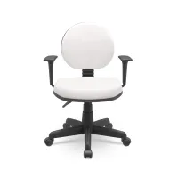 Cadeira Executiva Operativa Plus Base Giratória com Braços Reguláveis - Foto 5