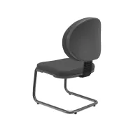 Kit com 2 unidades Cadeira Aproximação Operativa Plus Executiva  Base Sky Preta - Foto 3