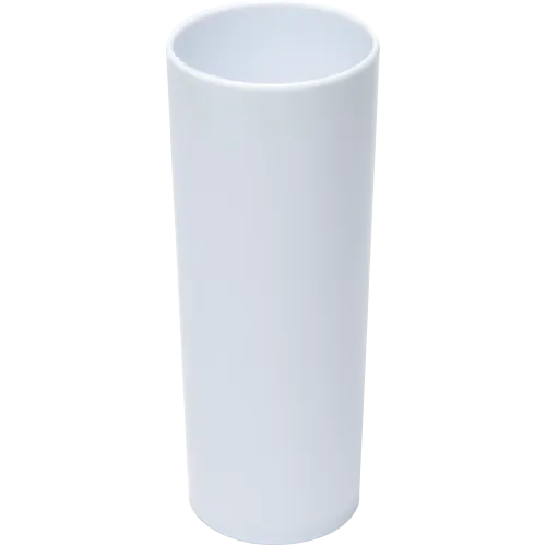 Copo Long Drink de Acrílico 350ml branco personalizado