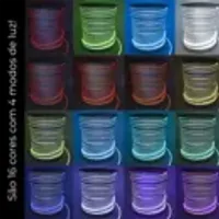 Mangueira Neon LED Rolo 100mts RGB - Foto 18
