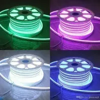 Mangueira Neon LED Rolo 50mts RGB - Foto 5