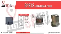 Separador Ar / Óleo  SPS12