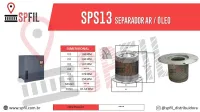 Separador Ar / Óleo  SPS13
