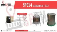 Separador Ar / Óleo  SPS14