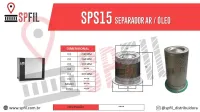 Separador Ar / Óleo  SPS15