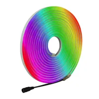 Mangueira Neon LED Rolo 5 metros 12V Colorida RGB - Foto 15