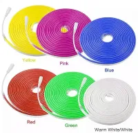 Mangueira Neon LED Rolo 5 metros 12V Colorida RGB - Foto 17