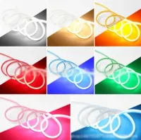 Mangueira Neon LED Rolo 5 metros 12V BRANCA FRIA - Foto 8