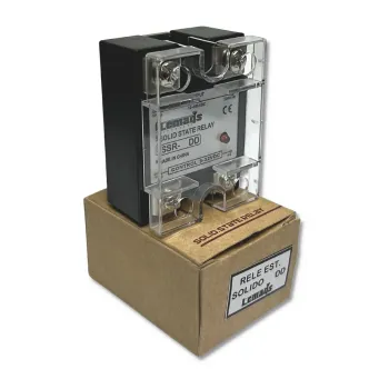 RELÉ ESTADO SÓLIDO 80A SSR-80DD