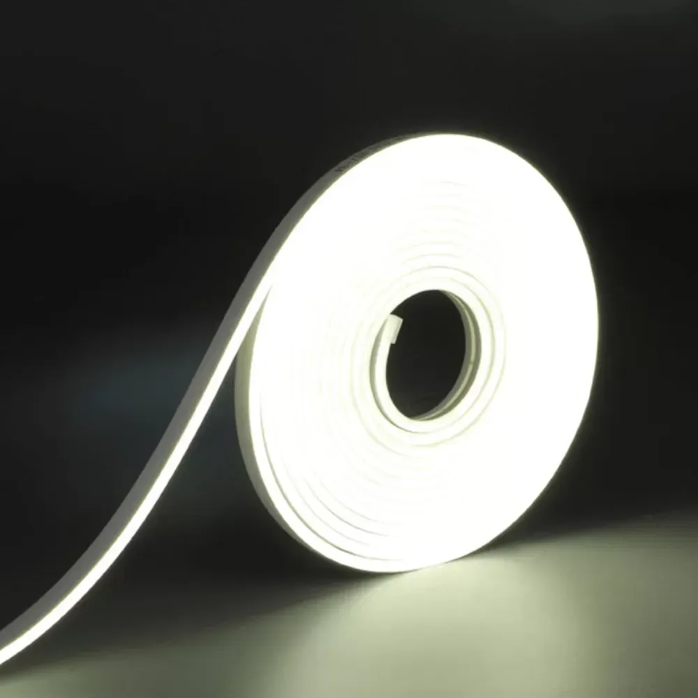 Mangueira Neon LED Rolo 5 metros 12V BRANCA FRIA Imagem