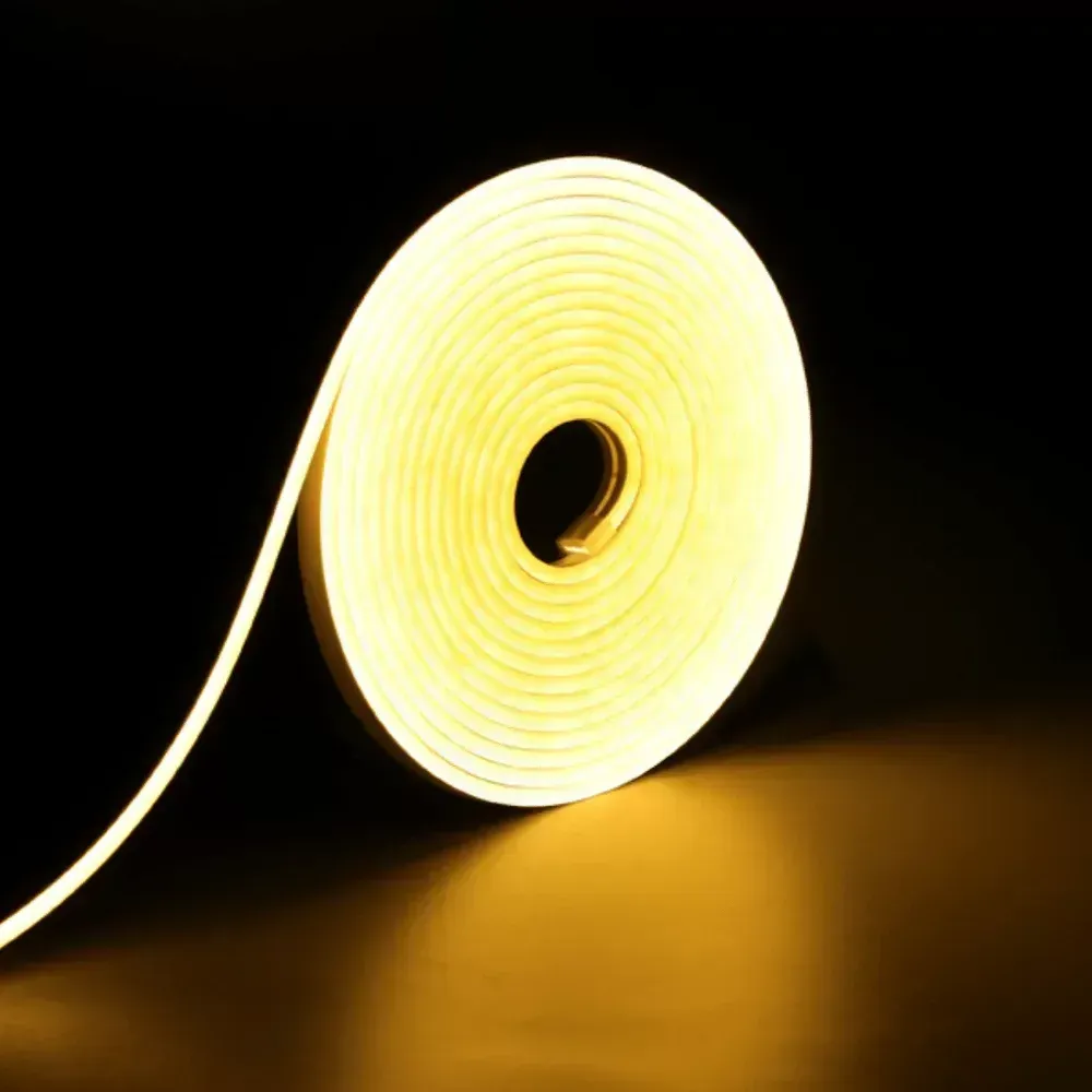 Mangueira Neon LED Rolo 5 metros 12V BRANCA MORNO 4000K Imagem