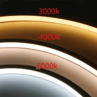 Mangueira Neon LED Rolo 5 metros 12V BRANCA MORNO 4000K - Foto 3