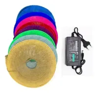Mangueira Neon LED Rolo 5 metros 12V AZUL - Foto 14