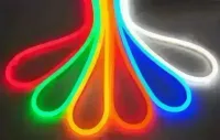 Mangueira Neon LED Rolo 5 metros 12V AZUL CLARO - Foto 7