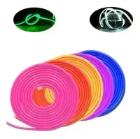 Mangueira Neon LED Rolo 5 metros 12V AZUL CLARO - Foto 15