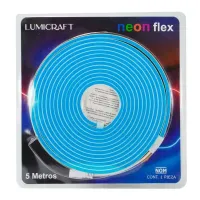 Mangueira Neon LED Rolo 5 metros 12V AZUL CLARO