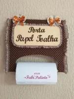 G1.395  Gabarito de Moldes em MDF  Porta Papel Toalha - Foto 4