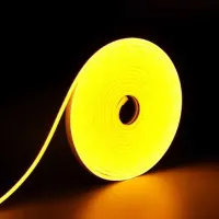 Mangueira Neon LED Rolo 5 metros 12V AMARELO