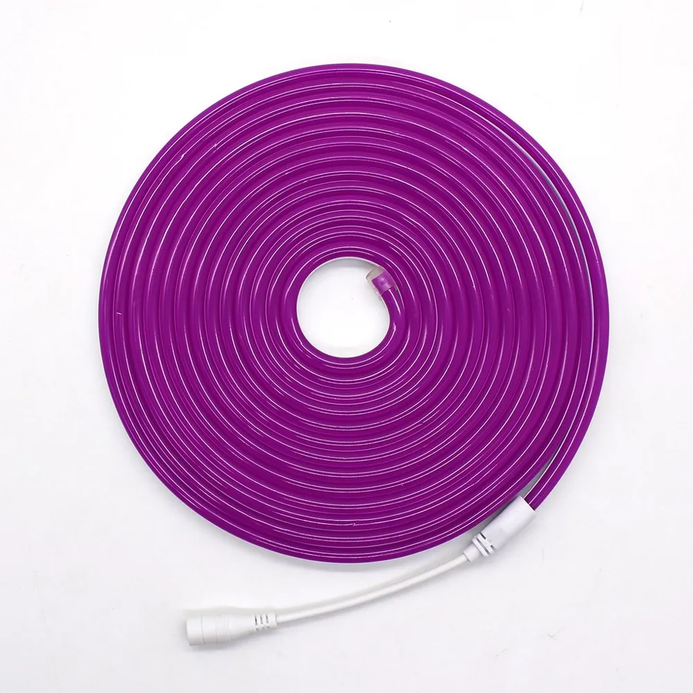Mangueira Neon LED Rolo 5 metros 12V ROXO