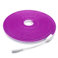 Mangueira Neon LED Rolo 5 metros 12V ROXO - Foto 18