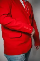 Uniforme Elite Way Completo Masculino - Vermelho - Foto 4