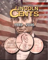 Álbum p/ Moedas Incompleto com 62 Moedas -  Lincoln Cent (0,01 / Cent) - 1909 a 2046 - 2 Volumes - Estados Unidos - Foto 3